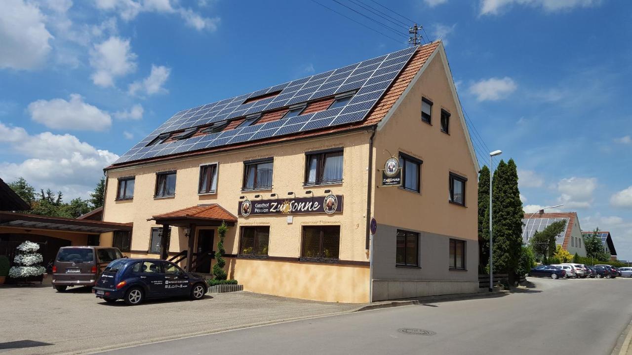 Landgasthof Zur Sonne Dillingen an der Donau Ngoại thất bức ảnh